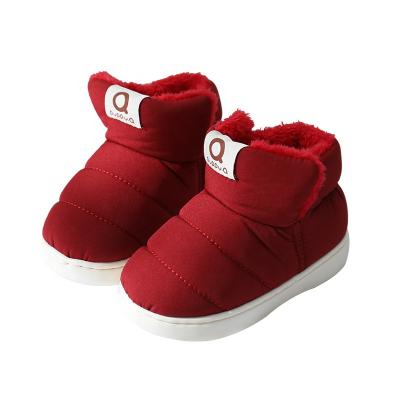 China 2021 Winter Color Sweat-absorbent Indoor Boots Children Women Men Pure Hairy Warm Slipper for sale