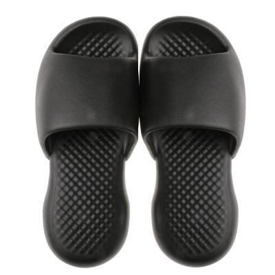 China CUSHIONING Thick EVA Slippers Shoes Men Women Good Rebound Slide Soft Comfortable Outdoor Indoor Slippers Fashion Slip Sandal for sale