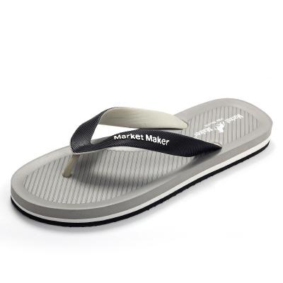 China Flip Flops Men Fashion Trendy Comfortable Outdoor Beach Slippers Non-slip Summer Slide Sandals For Leisure Time for sale