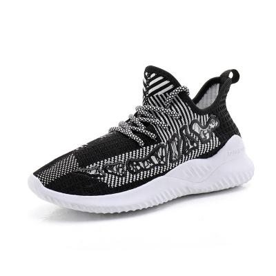 China Lightweight 3D Fly Light Weight Upper Unisex Casual Sport Running Shoes Knitting Comfortable Walking Sneaker For Adult for sale