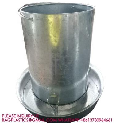 China Chicken Feeder Galvanized Chicken Feeder POULTRY FARM Poultry Husbandry Steel Equipment for sale