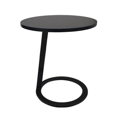 China Rustic Wood Metal (Height) Side Table Adjustable Industrial Side Table Cafe End Table For Living Room Bedroom for sale