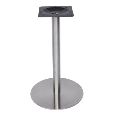 China 2022 New High Quality Easy Installation Assurance Furniture Sliver Metal Dining Table Bases Stainless Steel For Coffee Table for sale