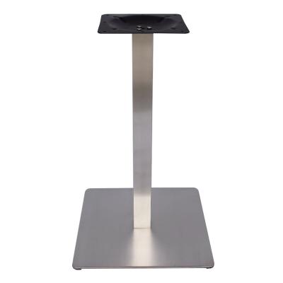 China New Hot Selling Easy Installation Jj-B025-1 Good Quality Furniture Legs Iron To Plate Stainless Steel Tulip Table Base Metal for sale