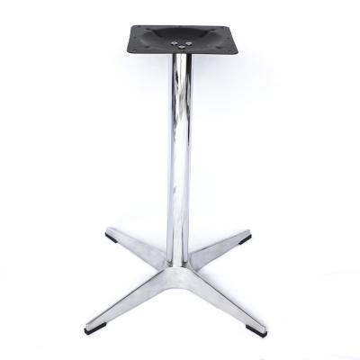 China Easy Installation Heavy Aluminum Alloy Metal Table Legs Dining Round Table Base For Marble Top for sale