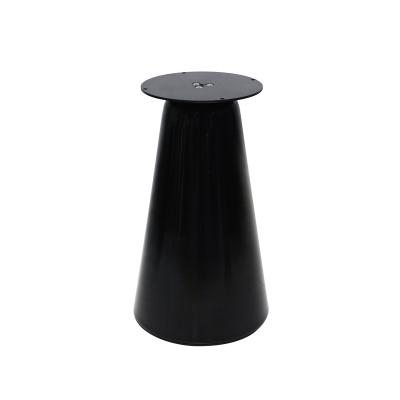 China Base Luxury Aluminum Black Easy Installation Design Table Furniture Metal Furniture Legs Natural Marble Top Parts for sale