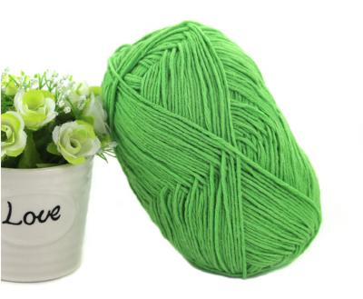 China Anti-bacteria Milk Cotton Yarn Importers Open End 100% Cotton Crochet Yarn for sale