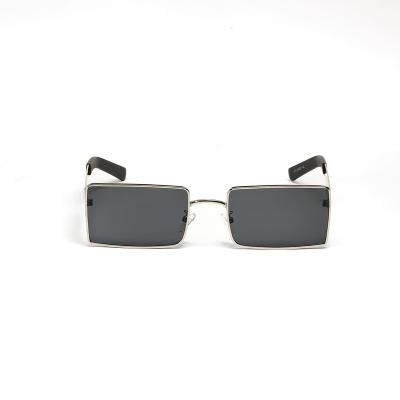 China Fashion sunglasses 2022 stainless steel quality small square retro style sunglasses for sale