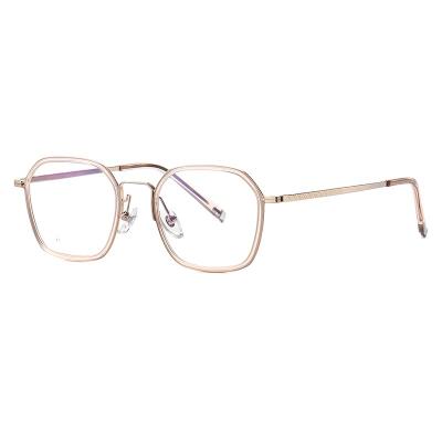 China Optical Frame Pure Titanium Glasses Light Weight Titanium Eyewear Frames Durable Anti-blue Light Glasses for sale