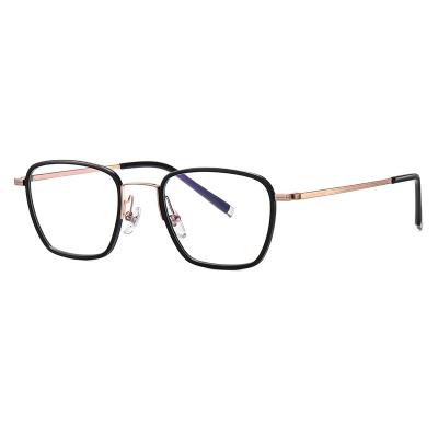 China Wholesale Glasses HD Color Spectacle Frame Designer Acetate Optical Frame Glass for sale