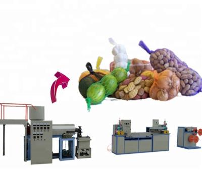 China High Quality Knotless Net Onion Packing Knotless Net Extrusion Making Machine for sale