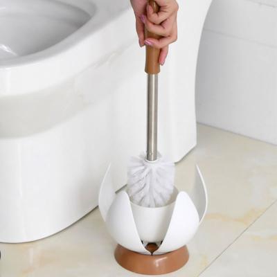 China New WC Modern Toilet Brush Modern Commode Brush High Performance Household Deep-cleaning High Performance Plastic Base Cleaner Set for sale