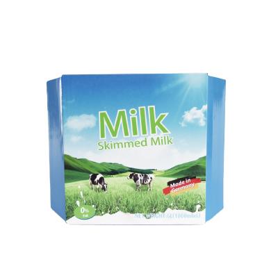 China Recycled Materials Durable Shipping Carton For Aseptic Brick Milk Packing And Moving for sale