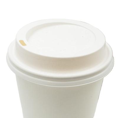 China White Paper Disposable Disposable Coffee Cups 10 oz. Cups and lids perfect for On-The-Go hot or cold drinks for sale