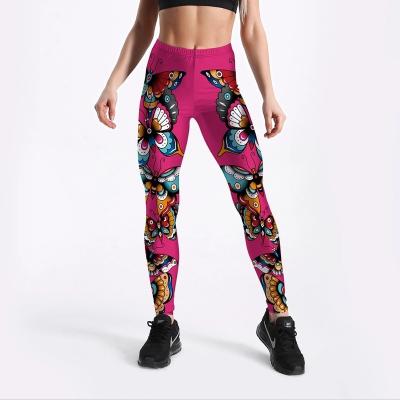 China 2021 other hot sale custom made compression leggings high waist sublimation custom print leggings for women for sale