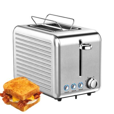 China Easy Operate 2 Oven Automatic Bread Toaster Retro Kitchen Appliances Electric Burger Slices Bun Sandwich Maker for sale