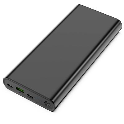 China Portable Fast Charging Support 20v 100w Laptop 18650 Lithium Battery Charging Power Bank for sale