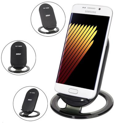 China Hot Selling Charging Microphone 10W Qi Wireless Stand Charger Stand For Qi-enabled Devices for sale