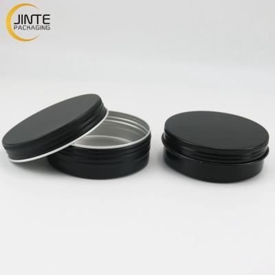 China Recycable Aluminum Jar Soap Box Hair Cream Packaging Containers 25g 30g 50g 80g 100g 150g 200g Tin Box for sale