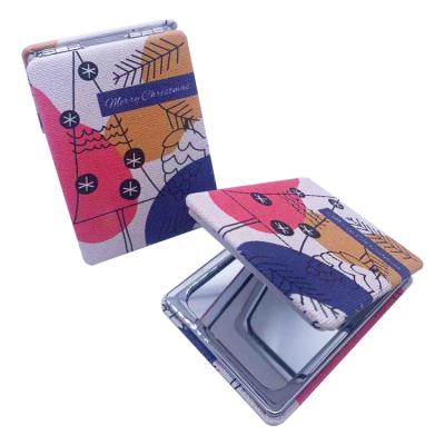 China Pocket Mirror Mini Makeup Mirror Folding Makeup Travel Pocket Mirror for sale