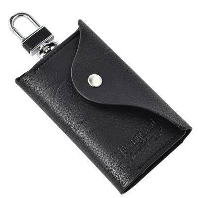 China NATIONAL Custom Compact Leather Wallet Key Holder Car Key Case for sale