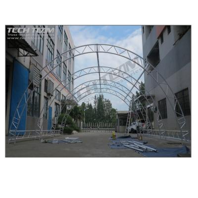 China Big Expo Aluminum Semi Circle Flat Roof /square Truss for sale