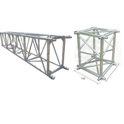 China 6082-T6 BOX-7604 Aluminum Truss Box Corner Box Truss, TECH TEAM Aluminum Truss for sale