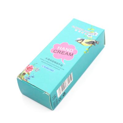 China Reused Materials Factory New Custom Printed Gift Eyelash Packaging Paper Folding Cosmetic Paper Box for sale