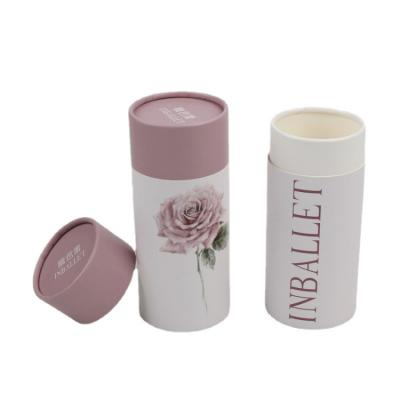 China Recycled Materials Advanced Custom Paper Box Tube Cylinder Packaging Round Gift Box for sale