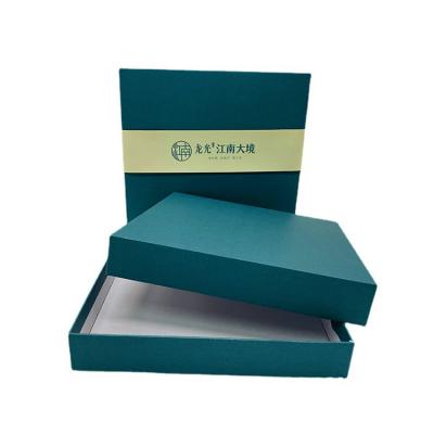 China Recycled Materials Good Quality Lid And Cardboard Box Base Paper Watch Box Packaging Luxury Box And Paper Bag for sale