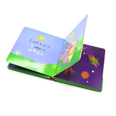 China Kids Education OEM Custom Color Pictures Story Kids Baby Board Book Eco-friendly Printing For Children for sale