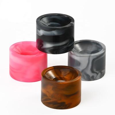 China Mixed Color Skateboard Wheels 70*51mm 84A Durometer Frosted Skateboard Outdoor Mixed Color Longboard Wheels for sale