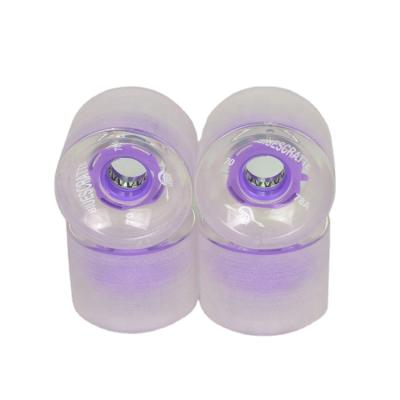 China LDE Wheels Frosted 3 Outdoor Lightweight Frosted Outdoor Skateboard LDE Wheels 70*51mm Hardness 78A Skate Longboard Wheels for sale