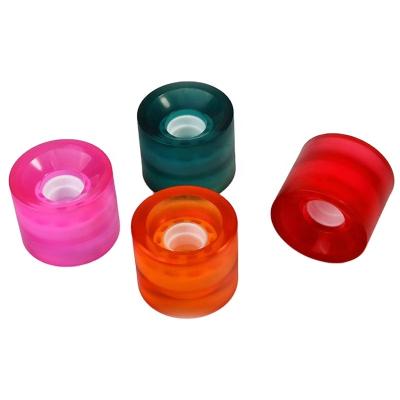 China 60*45mm Skateboard Longboard Wheels Hardness 82A PU Skateboard Parts Wear Resistant Wheels for sale