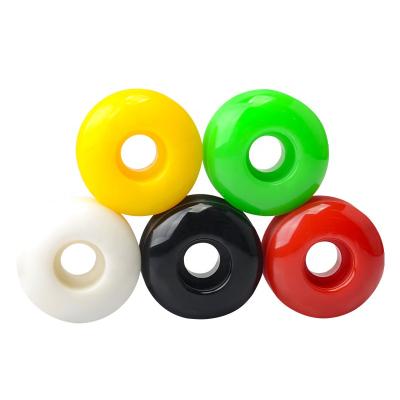 China Custom Logo 4pcs/set Youth Polyurethane Street Skateboard Wheels 95A 52MM PU Skateboard Blank Wheel for sale