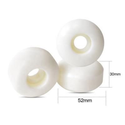 China Youth High Hardness 95A High Rebound 52*30 Mm PU Skateboard Wheels Durable Skateboard Wheel for sale