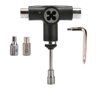 China Youth Skateboard Wholesale 10 Pieces Truck Tool In 1 Multi-Function Skateboard Tools T-Tool Skateboard for sale