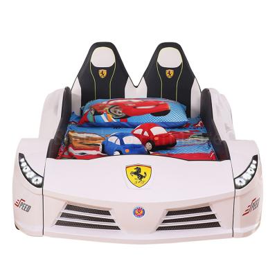 China Comfortable High Quality ABS Beds Thermoplastic Plastic Kids Light Up Car Bed For Children for sale