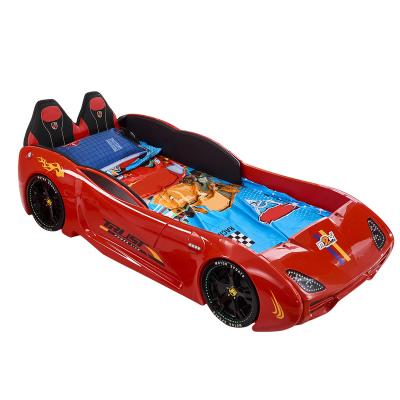 China Wholesale Comfortable Baby Bedroom Furniture Set Racing Car Bed Single Car Bed For Ten Years Boy Under for sale