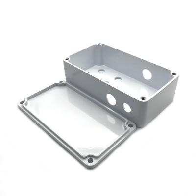 China Industry Customiezd CNC Aluminum Enclosure 1590b Brushing Anodizing Aluminum Box For 5G Electronic Products for sale