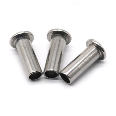 China Used Widely Customized Stainless Steel Rivets Manufacturer Semi Tubular Rivets Non-Standard Aluminum Hollow Stainless Steel Rivet Along for sale