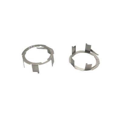 China Apartment ; Leaf ; Custom High Quality Stainless Steel Plate Stamping Flat Leaf Spring Clips for sale