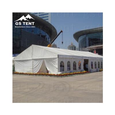 China Water Proof Luxury Adjustable Aluminum White Marquee Event 40x40 10x30 Party Tent for sale