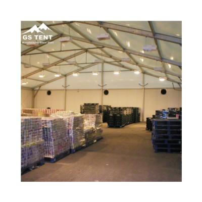 China Water Proof 20x50m Large Temporary Warehouse Structures Industrial Storage Tent for sale