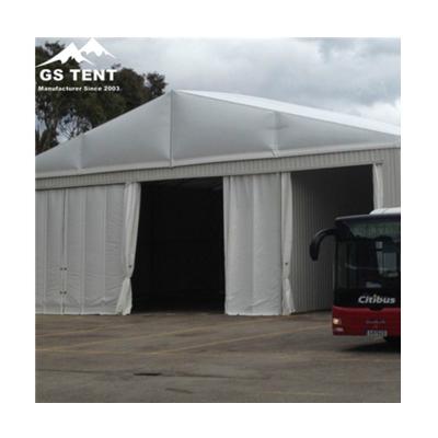 China Water Proof 1000 sqm Large Capacity Industrial Warehouse Tent Aluminum Structure Storage Tent for sale