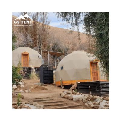 China Water Proof Newly Design Outdoor Luxury Solid Metal Garden Material Igloo Shelter Dome Tent for sale