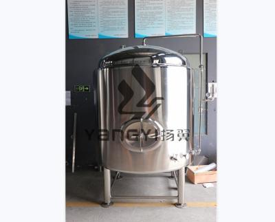 China Fermenter 304,hot liquor tank,SUS304/SUS316 copper 2000L stainless steel/red industrial fermentation equipment for sale