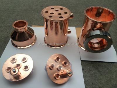 China Beverage bubble tee,spare of bubble plate.dephlegmator.reducer forever copper tower for sale