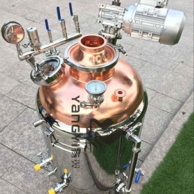 China Home Use Copper Electrical Home Brewery Equipment / Jacket Brew Kettle for sale