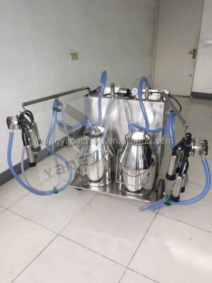 China New type cow cow milking machine with stainless steel tank for sale